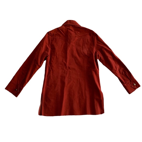 Vintage 70s Red Suede Suit - Picture 13 of 16